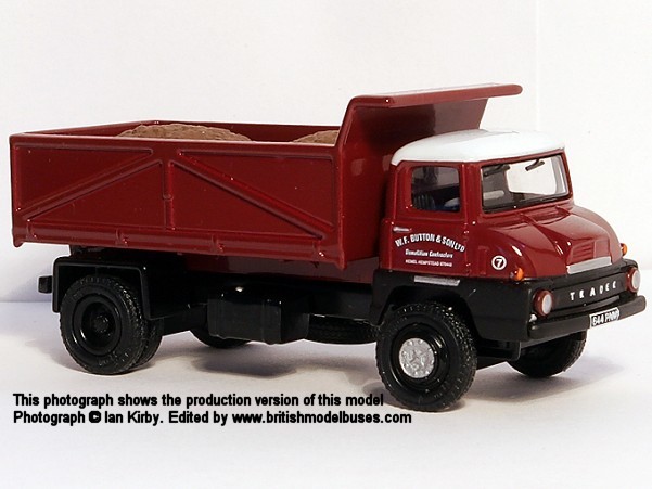 36102 EFE Thames Trader Twin Axle Luton Box Van Lorry Marley Tiles 1:76 Diecast