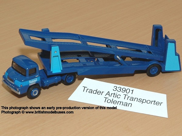 EFE 33201 1/76 Trader Artic 2 Axle Flatbed LONDON TRANSPORT SUPPORT 