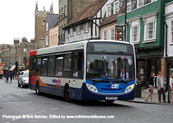 ... DENNIS ENVIRO200 DART -STAGECOACH IN CAMBRIDGE CITI - Photograph 2